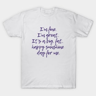 Happy Sunshine Day T-Shirt